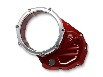CA503 - CNC RACING Ducati Oil Bath Clear Clutch Cover – Accessories in the Motoraider Motorcycle Aftermarket Accessories and Parts Online Shop