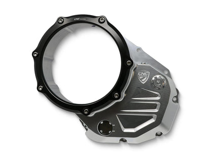 CA501 - CNC RACING Ducati Oil Bath Clear Clutch Cover – Accessories in the Motoraider Motorcycle Aftermarket Accessories and Parts Online Shop
