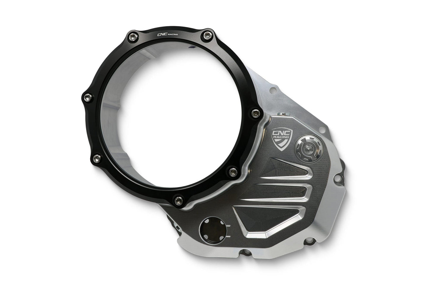 CA504 - CNC RACING Ducati DesertX / Monster / Multistrada Oil Bath Clear Clutch Cover – Accessories in the Motoraider Motorcycle Aftermarket Accessories and Parts Online Shop