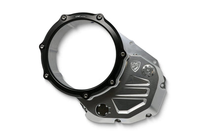 CA504 - CNC RACING Ducati DesertX / Monster / Multistrada Oil Bath Clear Clutch Cover – Accessories in the Motoraider Motorcycle Aftermarket Accessories and Parts Online Shop