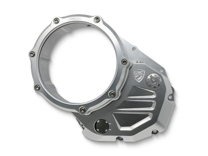 CA503 - CNC RACING Ducati Oil Bath Clear Clutch Cover – Accessories in the Motoraider Motorcycle Aftermarket Accessories and Parts Online Shop