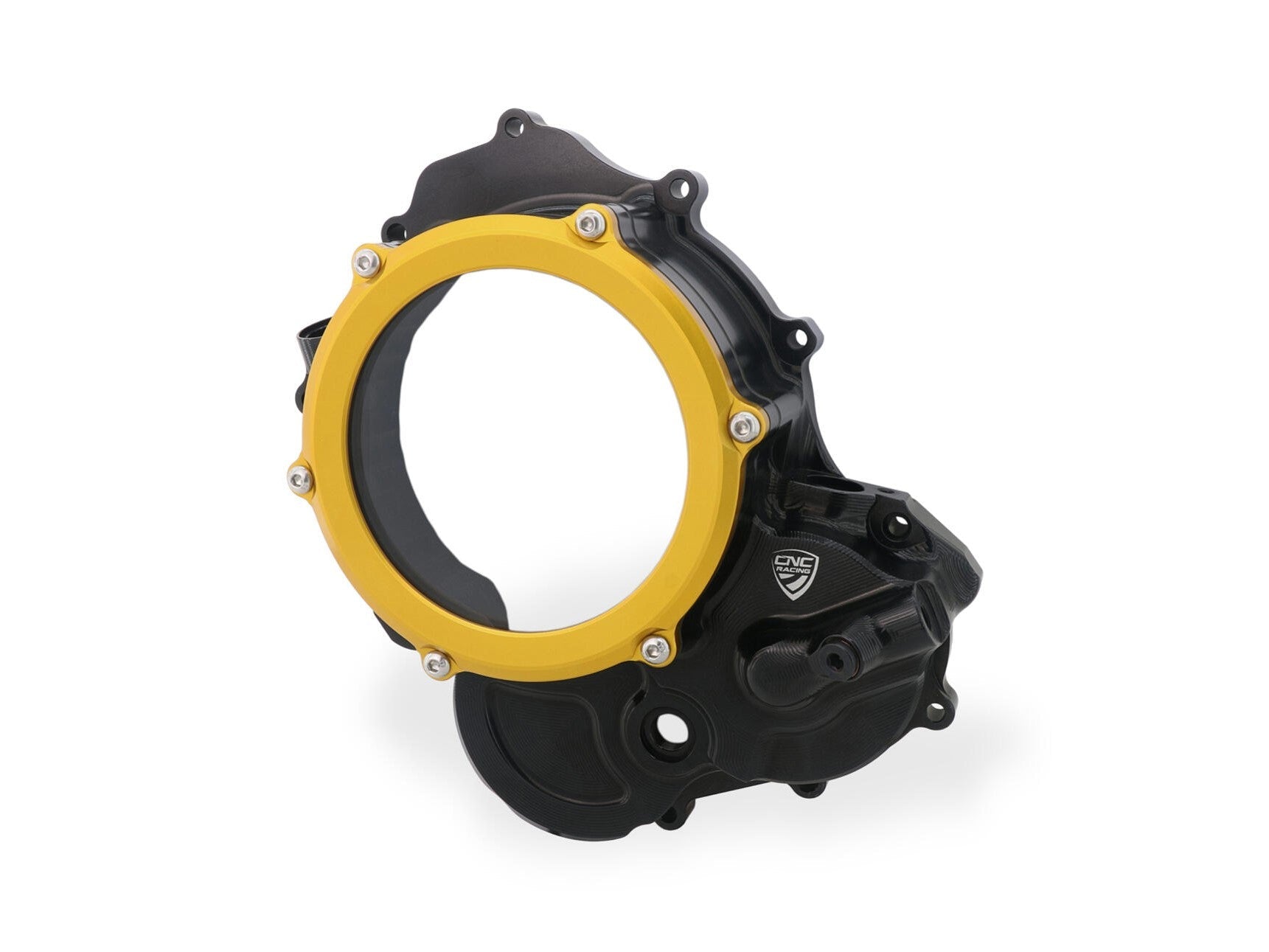 CNC RACING CA510 Ducati Hypermotard 698 Mono (2024+) Oil Bath Clear Clutch Cover (bi-color) – Accessories in the Motoraider Motorcycle Aftermarket Accessories and Parts Online Shop