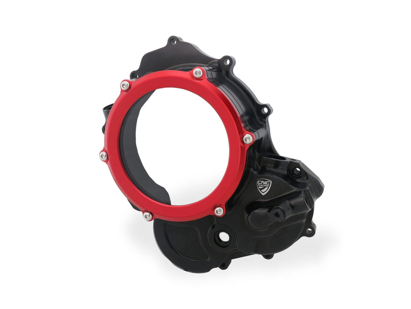 CNC RACING CA510 Ducati Hypermotard 698 Mono (2024+) Oil Bath Clear Clutch Cover (bi-color) – Accessories in the Motoraider Motorcycle Aftermarket Accessories and Parts Online Shop
