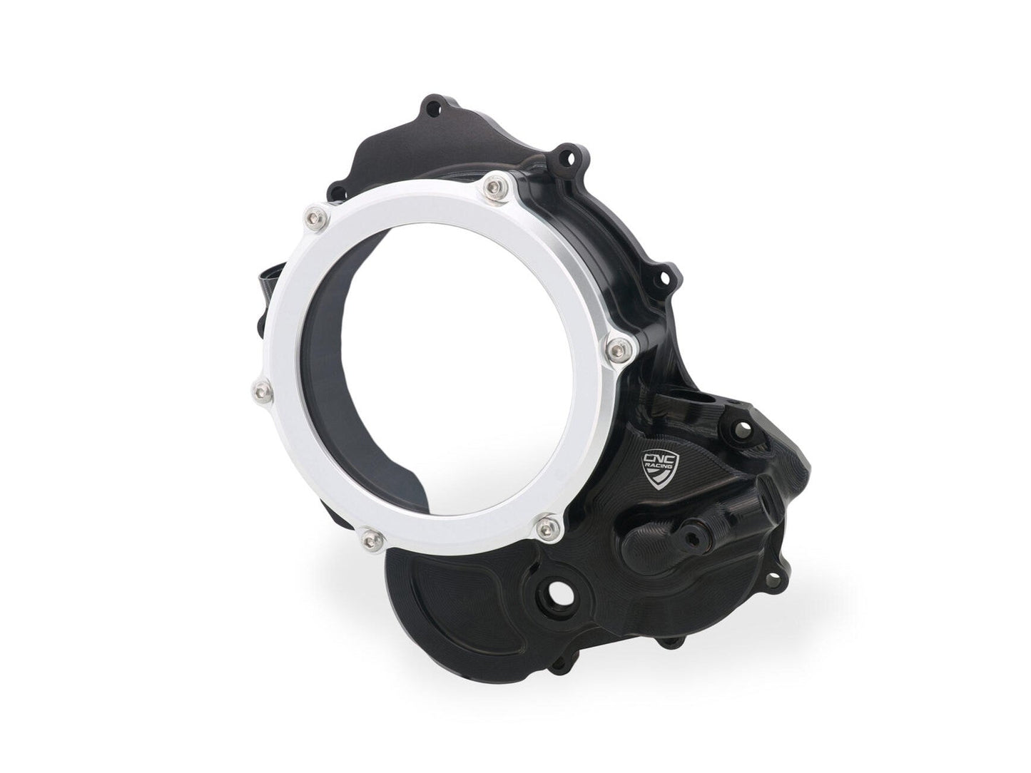 CNC RACING CA510 Ducati Hypermotard 698 Mono (2024+) Oil Bath Clear Clutch Cover (bi-color) – Accessories in the Motoraider Motorcycle Aftermarket Accessories and Parts Online Shop