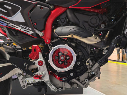 CNC RACING CA510 Ducati Hypermotard 698 Mono (2024+) Oil Bath Clear Clutch Cover (bi-color) – Accessories in the Motoraider Motorcycle Aftermarket Accessories and Parts Online Shop