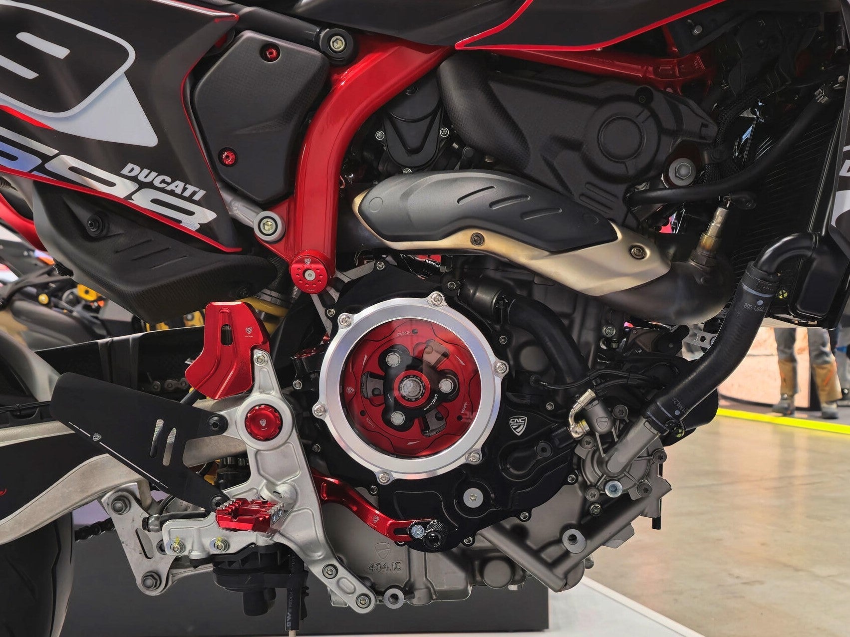 CNC RACING CA510 Ducati Hypermotard 698 Mono (2024+) Oil Bath Clear Clutch Cover – Accessories in the Motoraider Motorcycle Aftermarket Accessories and Parts Online Shop