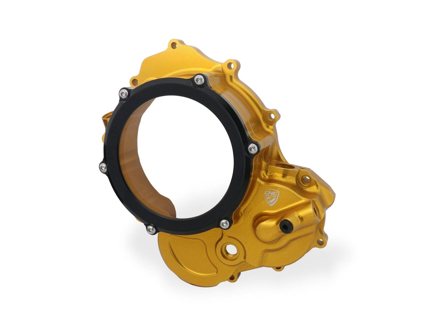 CNC RACING CA510 Ducati Hypermotard 698 Mono (2024+) Oil Bath Clear Clutch Cover (bi-color) – Accessories in the Motoraider Motorcycle Aftermarket Accessories and Parts Online Shop