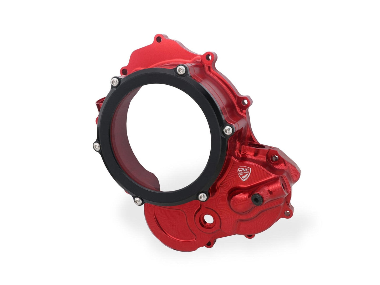 CNC RACING CA510 Ducati Hypermotard 698 Mono (2024+) Oil Bath Clear Clutch Cover (bi-color) – Accessories in the Motoraider Motorcycle Aftermarket Accessories and Parts Online Shop