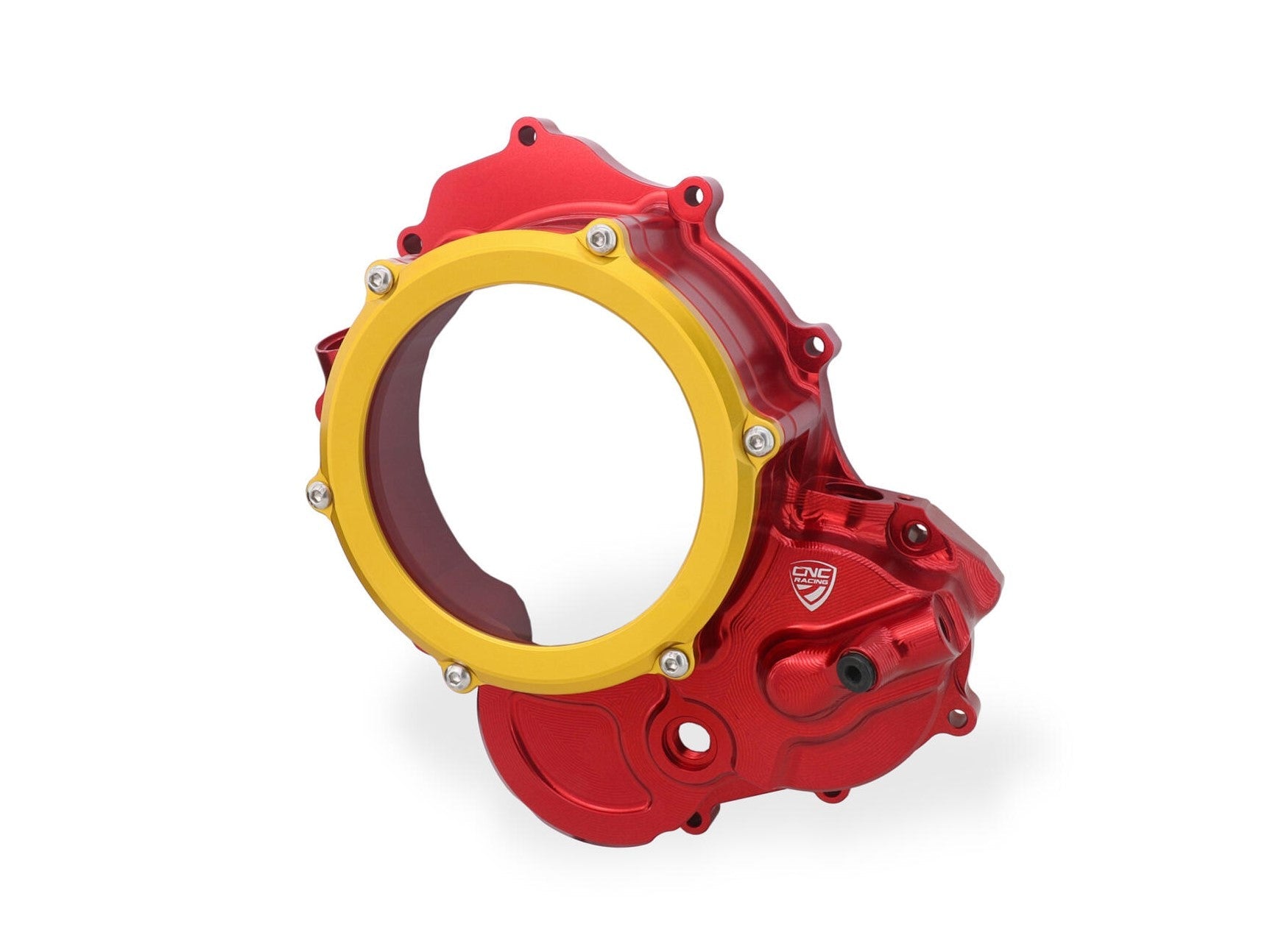 CNC RACING CA510 Ducati Hypermotard 698 Mono (2024+) Oil Bath Clear Clutch Cover (bi-color) – Accessories in the Motoraider Motorcycle Aftermarket Accessories and Parts Online Shop