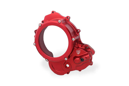 CNC RACING CA510 Ducati Hypermotard 698 Mono (2024+) Oil Bath Clear Clutch Cover – Accessories in the Motoraider Motorcycle Aftermarket Accessories and Parts Online Shop