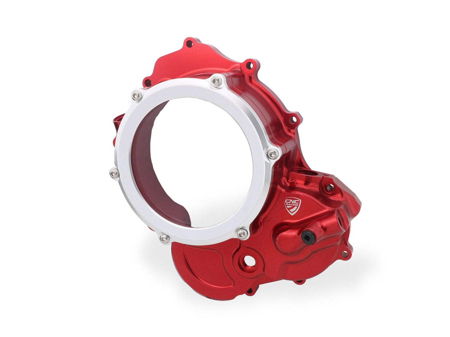 CNC RACING CA510 Ducati Hypermotard 698 Mono (2024+) Oil Bath Clear Clutch Cover (bi-color) – Accessories in the Motoraider Motorcycle Aftermarket Accessories and Parts Online Shop