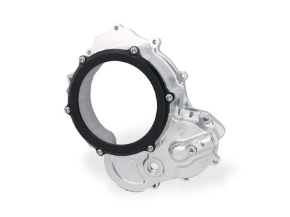 CNC RACING CA510 Ducati Hypermotard 698 Mono (2024+) Oil Bath Clear Clutch Cover (bi-color) – Accessories in the Motoraider Motorcycle Aftermarket Accessories and Parts Online Shop