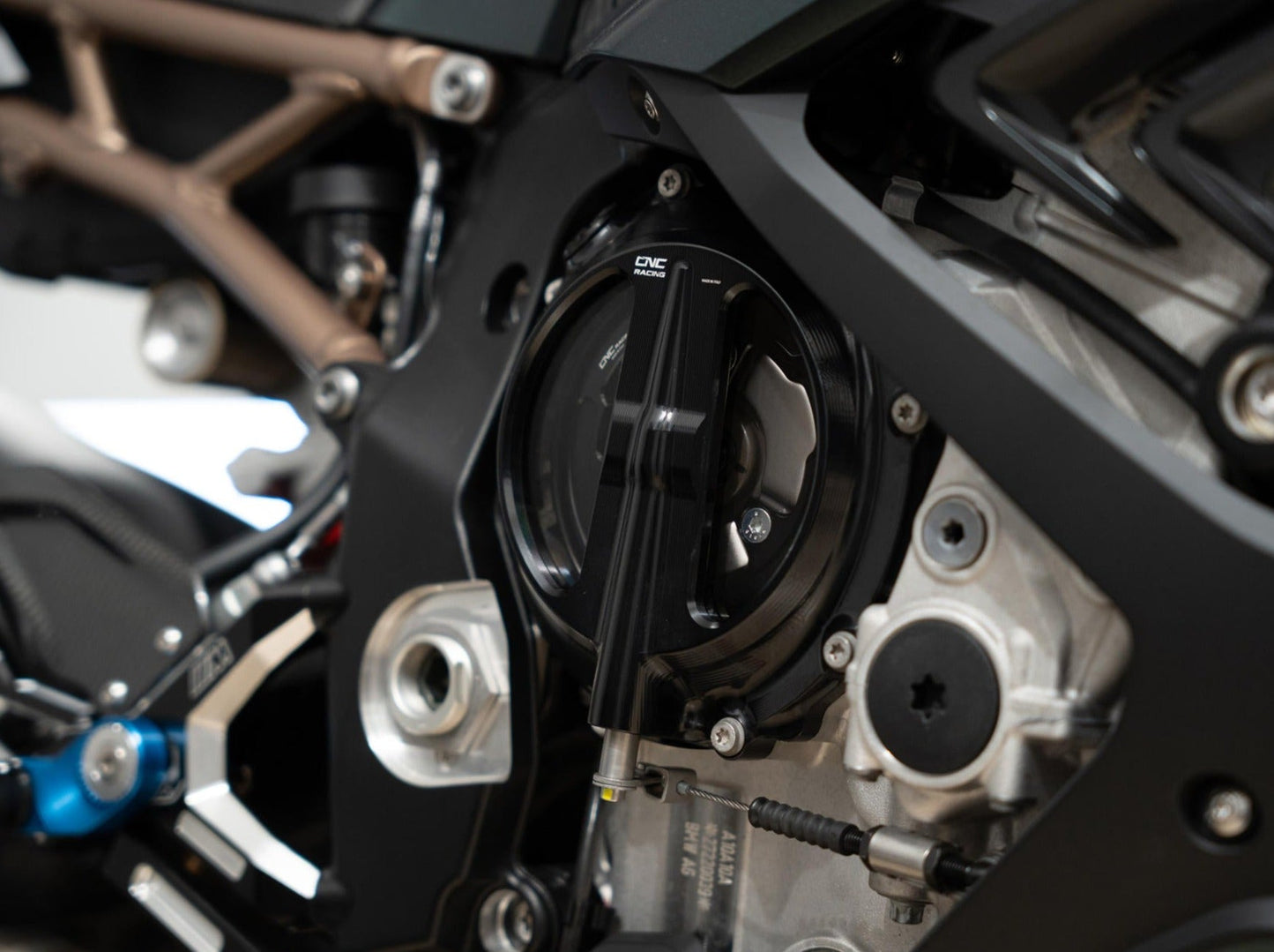 CA801 - CNC RACING BMW M series / S series (2019+) Clear Clutch Cover (cable control) – Accessories in the Motoraider Motorcycle Aftermarket Accessories and Parts Online Shop
