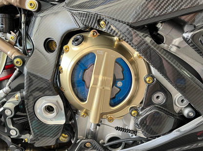 CA801 - CNC RACING BMW M series / S series (2019+) Clear Clutch Cover (cable control) – Accessories in the Motoraider Motorcycle Aftermarket Accessories and Parts Online Shop