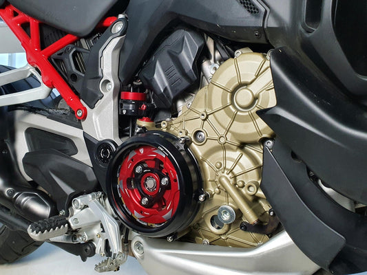 CA210 - CNC RACING Ducati Diavel V4 / Multistrada V4 Clear Clutch Cover + Conversion Kit – Accessories in the Motoraider Motorcycle Aftermarket Accessories and Parts Online Shop