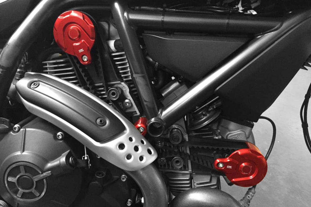 CC182 - CNC RACING Ducati Pulley Covers (timing belt) – Accessories in the Motoraider Motorcycle Aftermarket Accessories and Parts Online Shop