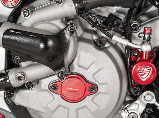 CF861 - CNC RACING Ducati Timing Inspection Cover "Streaks" – Accessories in the Motoraider Motorcycle Aftermarket Accessories and Parts Online Shop