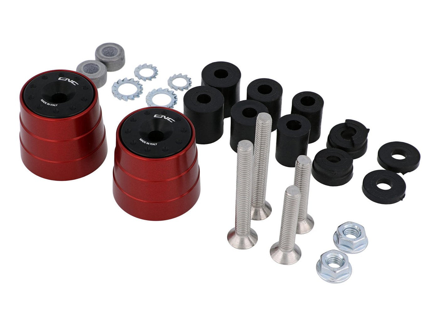 CM231 - CNC RACING MV Agusta Handlebar End Weights "Bi-color" – Accessories in the Motoraider Motorcycle Aftermarket Accessories and Parts Online Shop
