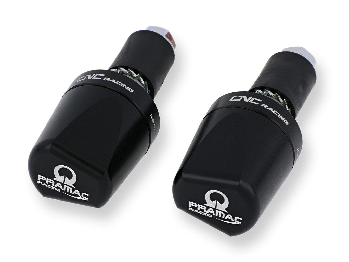 CM236PR - CNC RACING Universal Handlebar Ends "Look" (Pramac edition) – Accessories in the Motoraider Motorcycle Aftermarket Accessories and Parts Online Shop