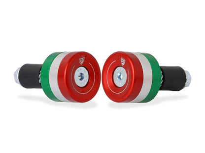 CM241 - CNC RACING Universal Handlebar End Weights "Tricolore" – Accessories in the Motoraider Motorcycle Aftermarket Accessories and Parts Online Shop