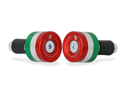 CM241 - CNC RACING Universal Handlebar End Weights "Tricolore" – Accessories in the Motoraider Motorcycle Aftermarket Accessories and Parts Online Shop