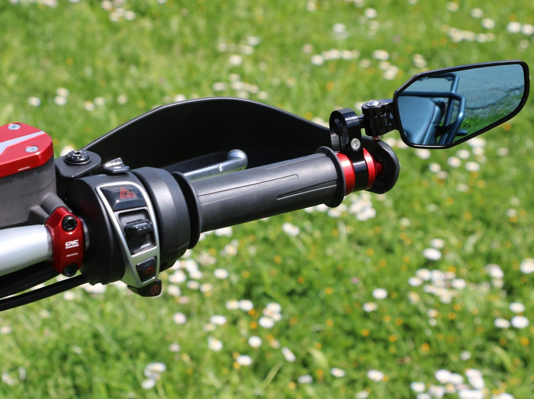 CM243 - CNC RACING Moto Guzzi V85 TT (2019+) Handlebar Ends – Accessories in the Motoraider Motorcycle Aftermarket Accessories and Parts Online Shop