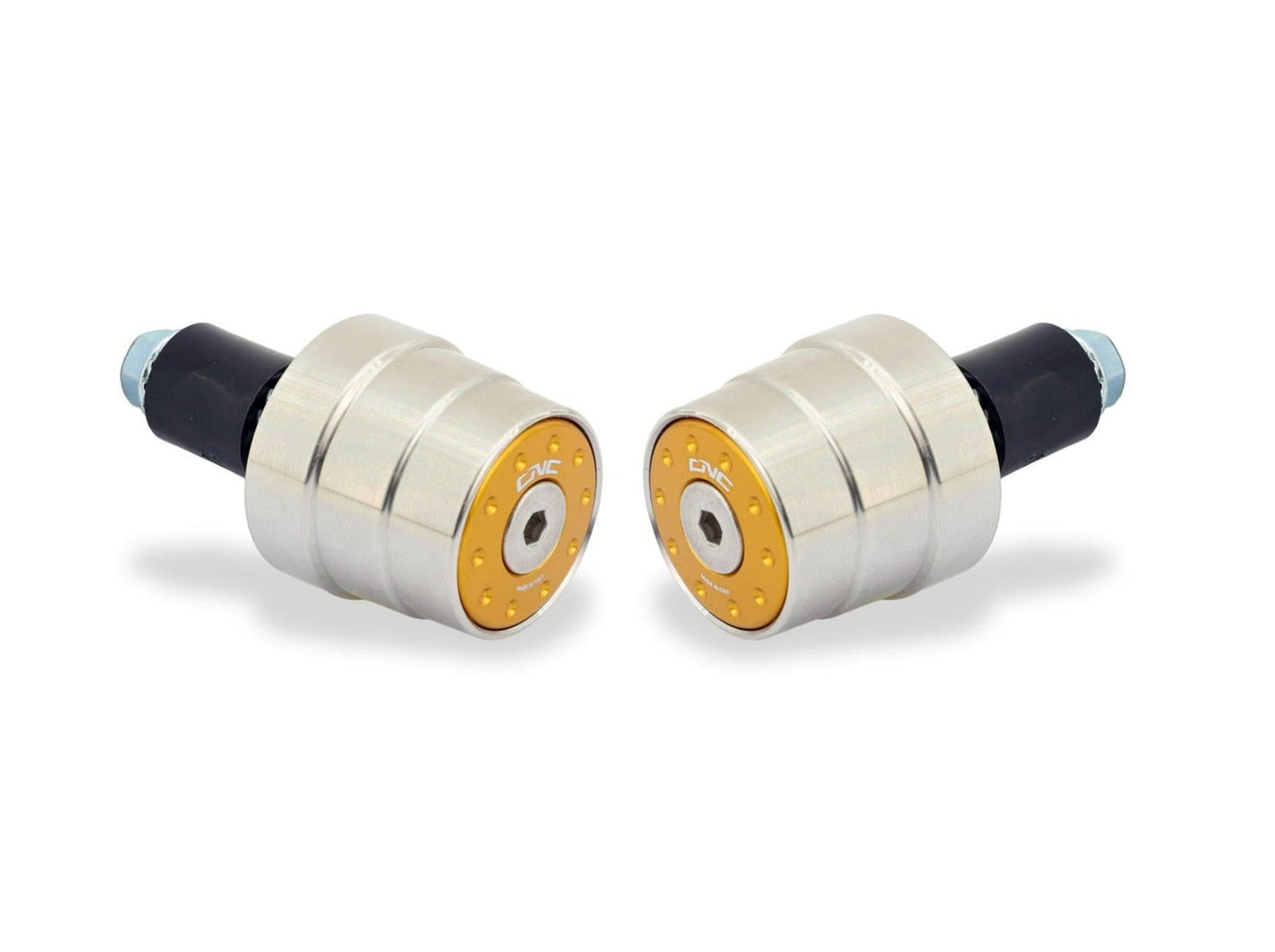 CM431 - CNC RACING Universal Handlebar End Weights (stainless steel, bi-color) – Accessories in the Motoraider Motorcycle Aftermarket Accessories and Parts Online Shop
