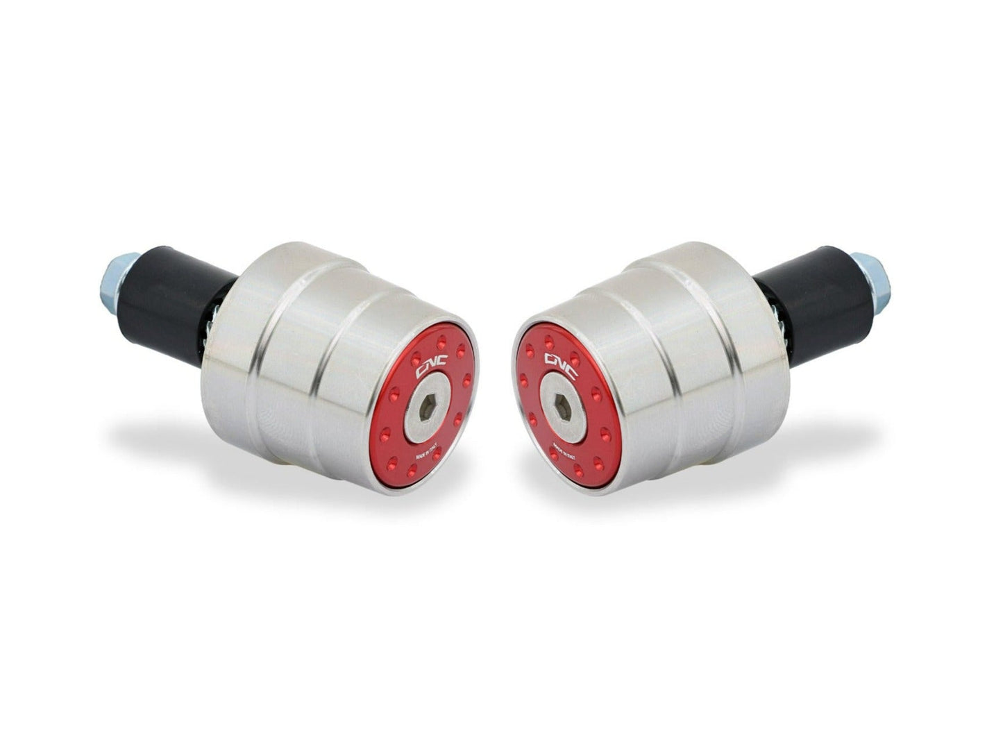 CM431 - CNC RACING Universal Handlebar End Weights (stainless steel, bi-color) – Accessories in the Motoraider Motorcycle Aftermarket Accessories and Parts Online Shop