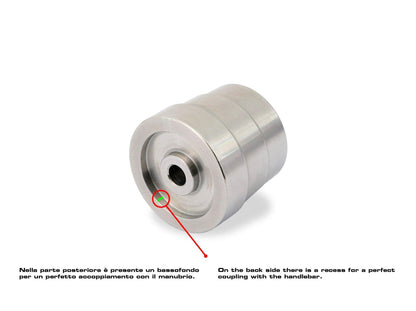 CM431 - CNC RACING Universal Handlebar End Weights (stainless steel, bi-color) – Accessories in the Motoraider Motorcycle Aftermarket Accessories and Parts Online Shop