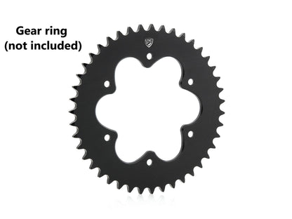 CNC RACING Ducati Panigale V4 (18/24) Full Rear Sprocket Kit – Accessories in the Motoraider Motorcycle Aftermarket Accessories and Parts Online Shop