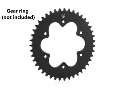 CNC RACING Ducati Streetfighter V4 Full Rear Sprocket Kit – Accessories in the Motoraider Motorcycle Aftermarket Accessories and Parts Online Shop