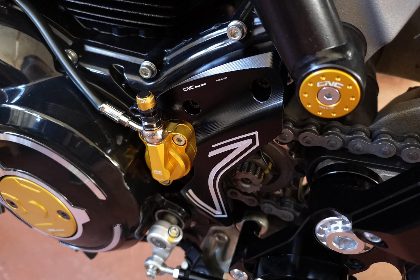 CP174 - CNC RACING Ducati Front Sprocket Cover – Accessories in the Motoraider Motorcycle Aftermarket Accessories and Parts Online Shop