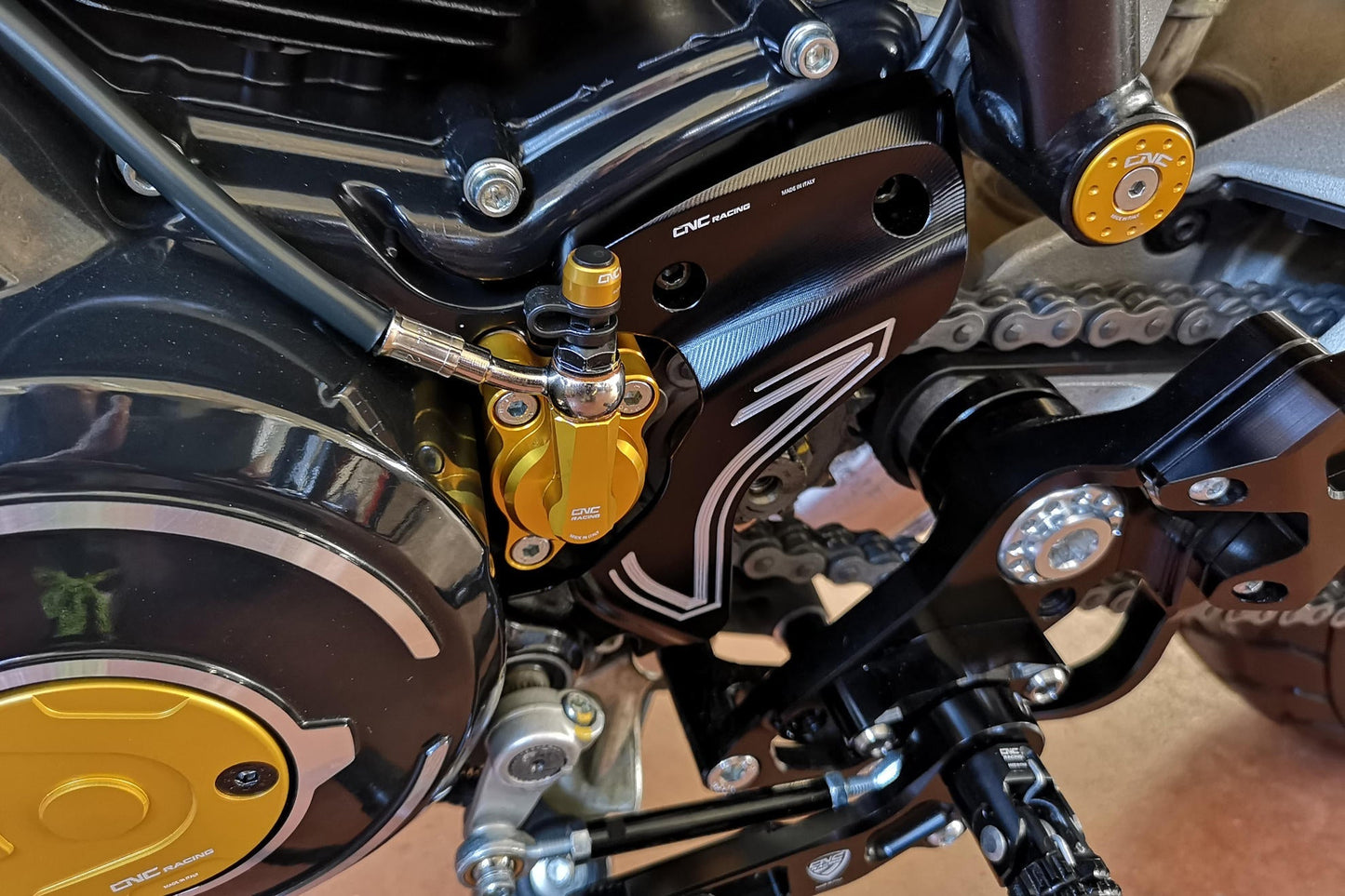 CP174 - CNC RACING Ducati Front Sprocket Cover – Accessories in the Motoraider Motorcycle Aftermarket Accessories and Parts Online Shop