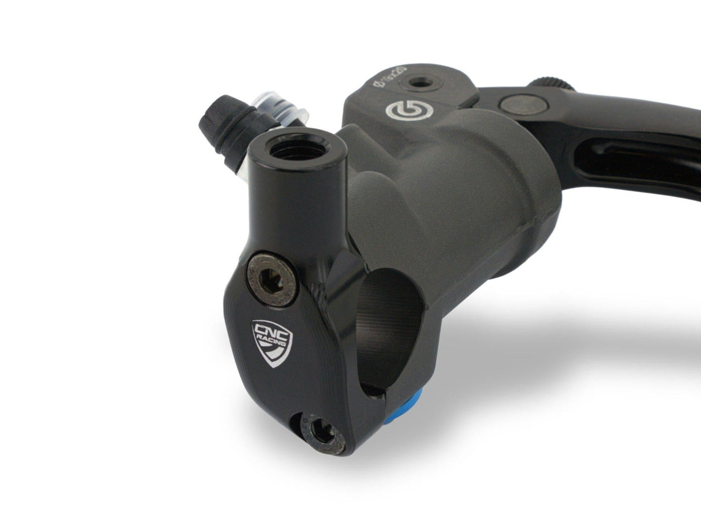 CV015 - CNC RACING Brembo Master Cylinder Clamp (mirror mount tread M10; left) – Accessories in the Motoraider Motorcycle Aftermarket Accessories and Parts Online Shop