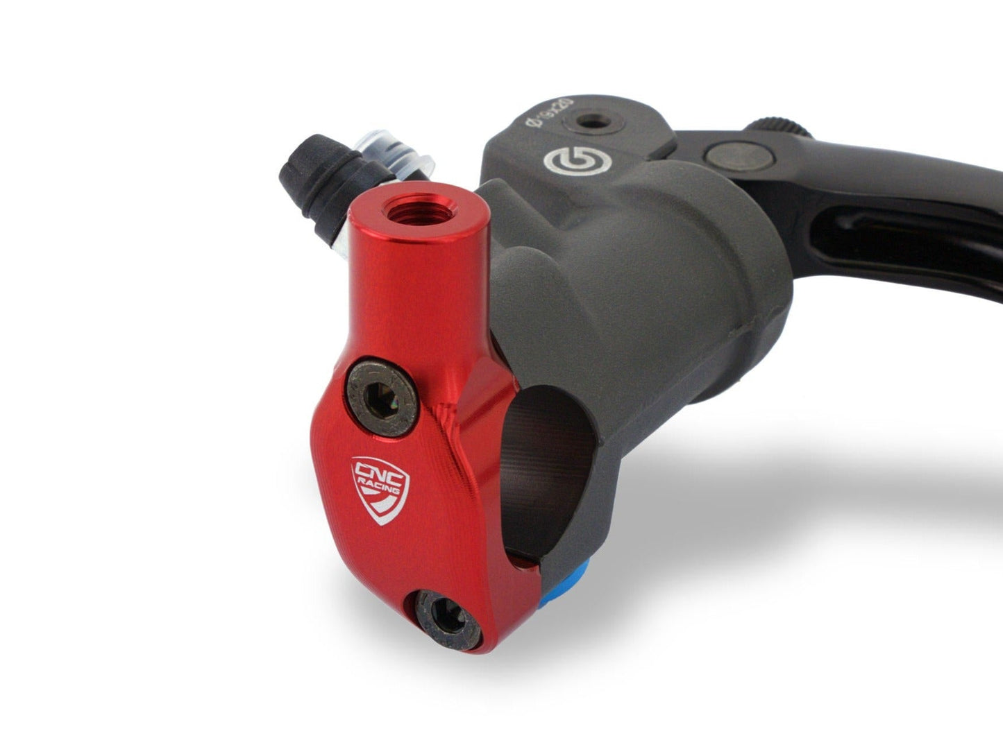 CV016 - CNC RACING Brembo Master Cylinder Clamp (mirror mount tread M8; left) – Accessories in the Motoraider Motorcycle Aftermarket Accessories and Parts Online Shop