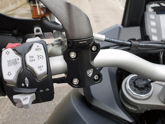 CV018 - CNC RACING Ducati Multistrada Mirror Mount Clamp (left) – Accessories in the Motoraider Motorcycle Aftermarket Accessories and Parts Online Shop