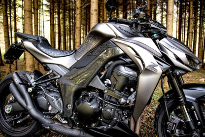 CARBON2RACE Kawasaki Z1000 (14/...) Carbon Frame Covers – Accessories in the 2WheelsHero Motorcycle Aftermarket Accessories and Parts Online Shop