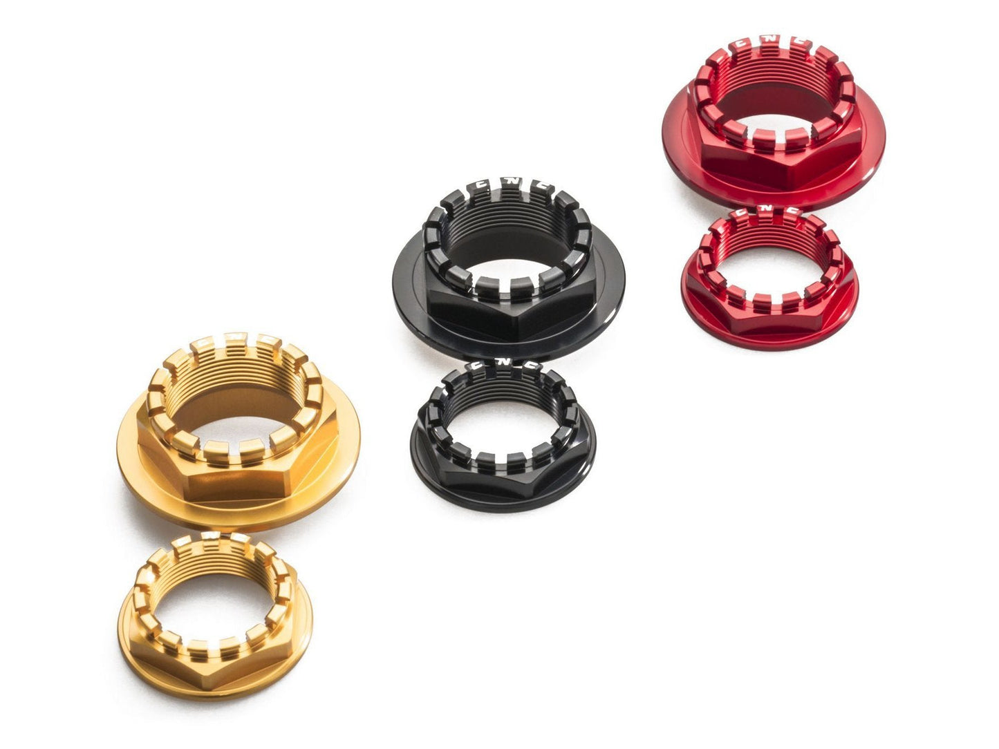 DA382 - CNC RACING Ducati Rear Wheel Axle Nuts set – Accessories in the Motoraider Motorcycle Aftermarket Accessories and Parts Online Shop