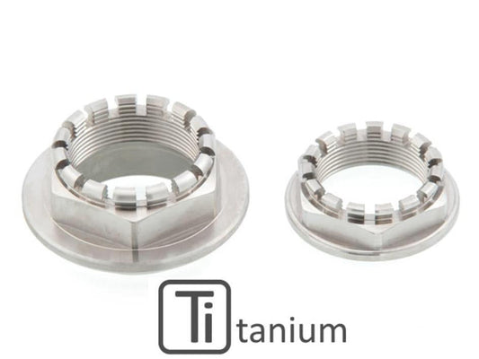 DA382X - CNC RACING Ducati Titanium Rear Wheel Axle Nuts set – Accessories in the Motoraider Motorcycle Aftermarket Accessories and Parts Online Shop