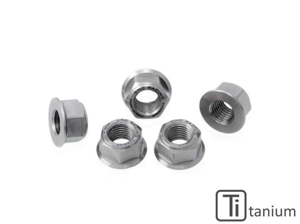 DA383X - CNC RACING Ducati / MV Agusta Titanium Rear Sprocket Nuts (M10x1.25) – Accessories in the Motoraider Motorcycle Aftermarket Accessories and Parts Online Shop