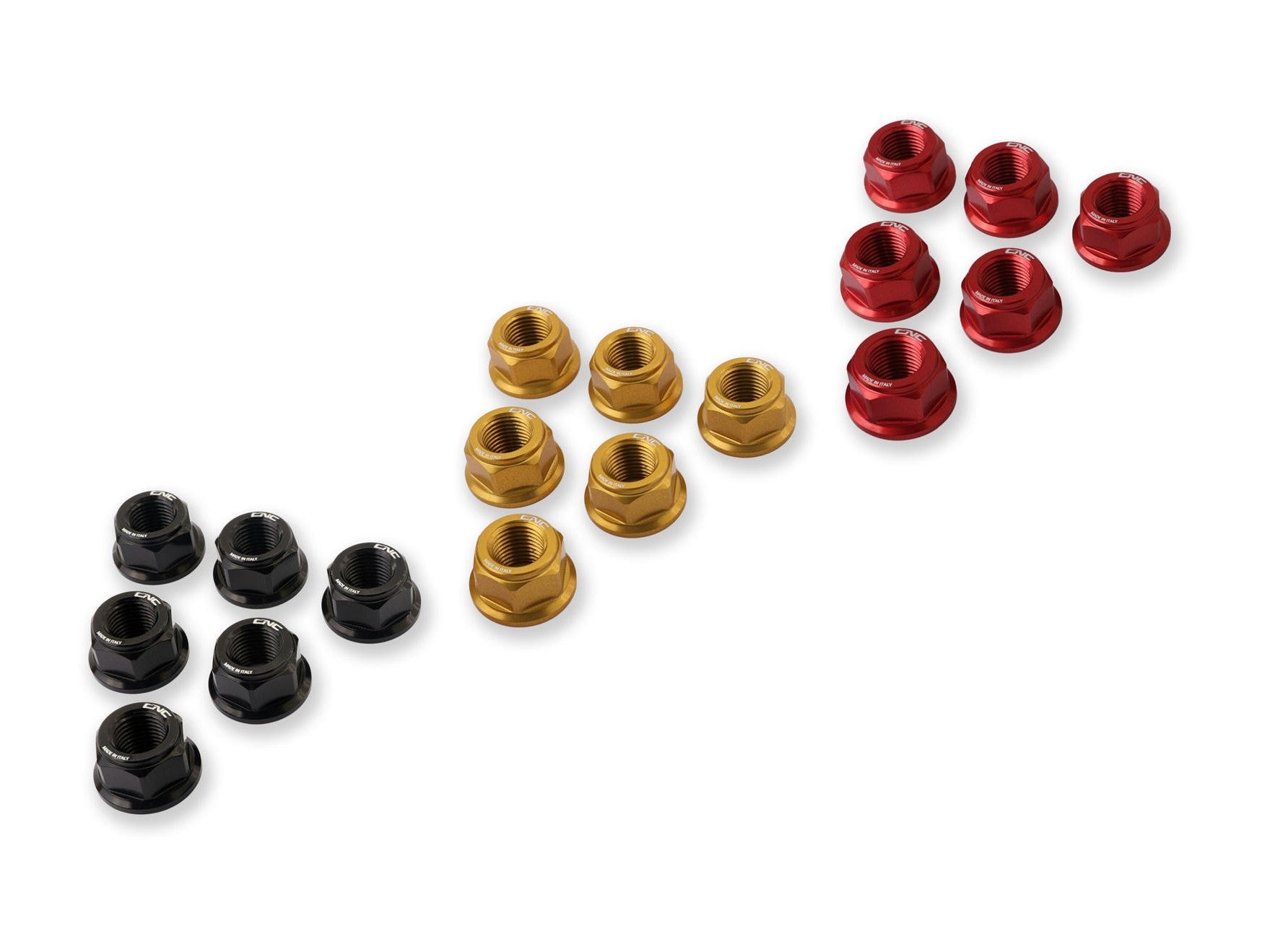 DA384 - CNC RACING Ducati DesertX / Multistrada Gear Ring Nuts set (M10x1.0) – Accessories in the Motoraider Motorcycle Aftermarket Accessories and Parts Online Shop