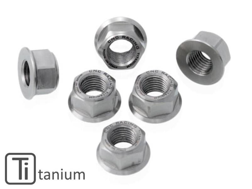 DA384X - CNC RACING Ducati Titanium Rear Sprocket Flange Nuts set (M10x1.0) – Accessories in the Motoraider Motorcycle Aftermarket Accessories and Parts Online Shop