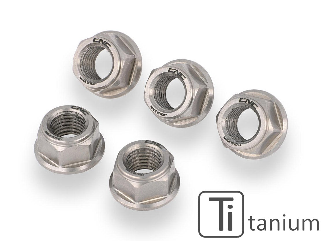 DA386X - CNC RACING Ducati Titanium Rear Sprocket Nuts (M10x1.0) – Accessories in the Motoraider Motorcycle Aftermarket Accessories and Parts Online Shop