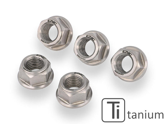 DA386X - CNC RACING Ducati Titanium Rear Sprocket Nuts (M10x1.0) – Accessories in the Motoraider Motorcycle Aftermarket Accessories and Parts Online Shop