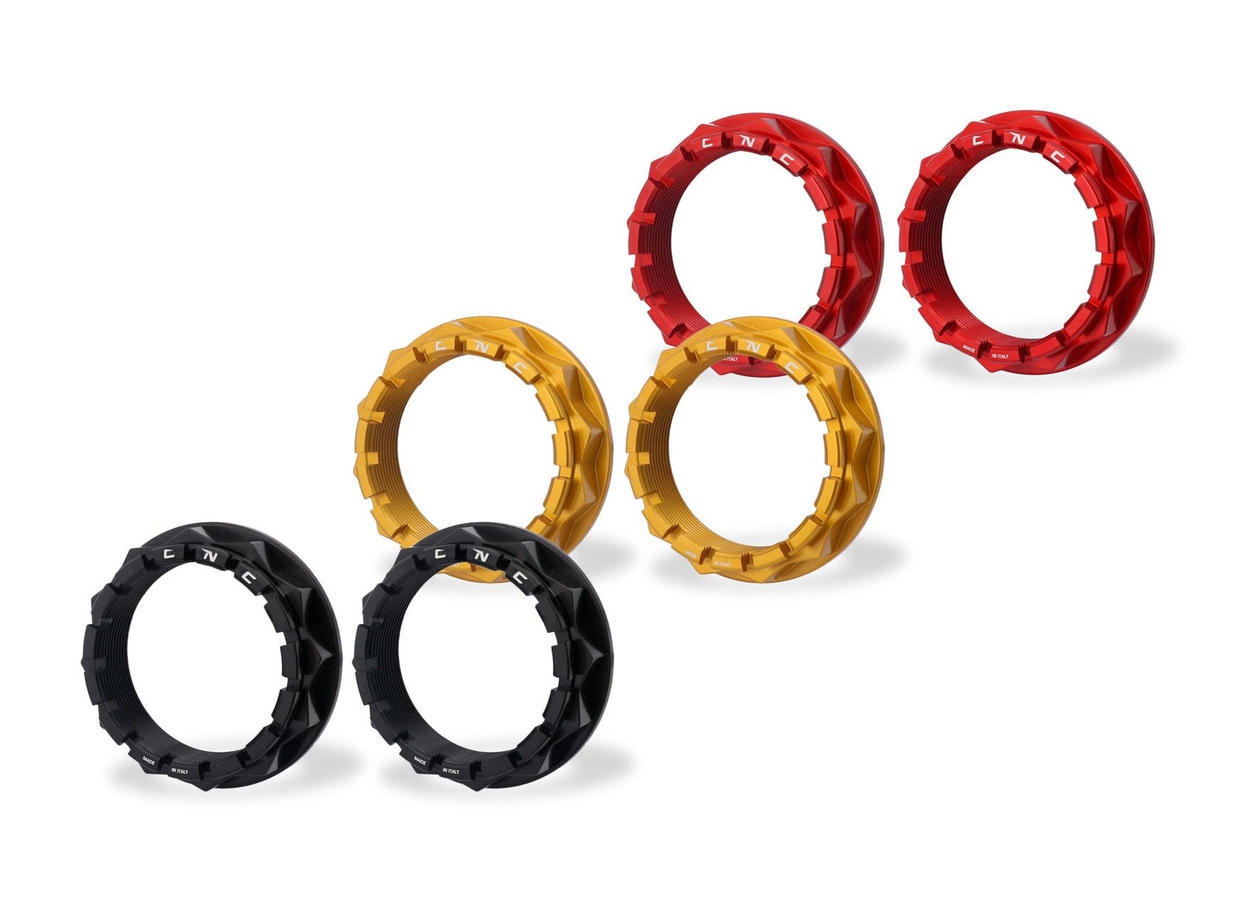DA394 - CNC RACING Ducati Rear Wheel Nuts set – Accessories in the Motoraider Motorcycle Aftermarket Accessories and Parts Online Shop