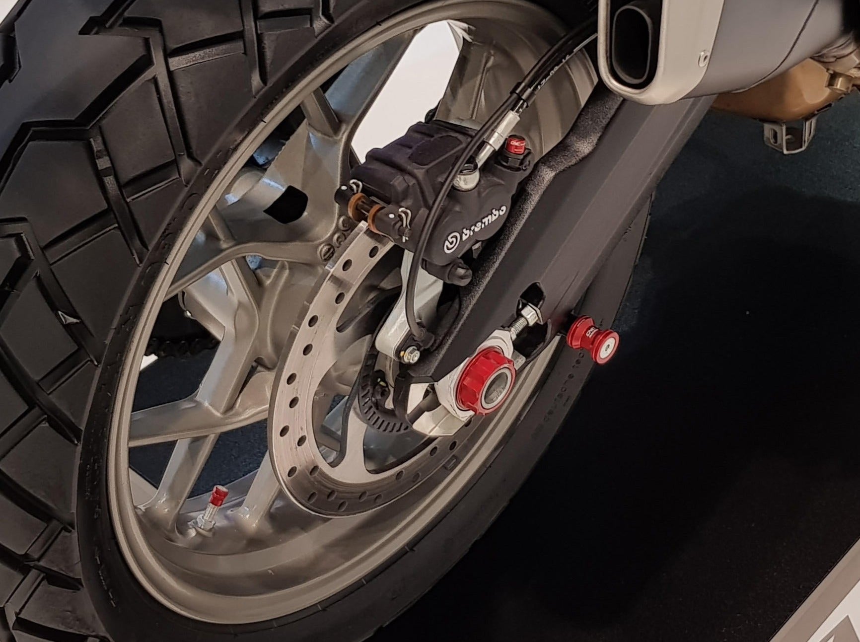 SC195 - CNC RACING Ducati Hypermotard 698 Mono / Multistrada Swingarm Spools – Accessories in the Motoraider Motorcycle Aftermarket Accessories and Parts Online Shop
