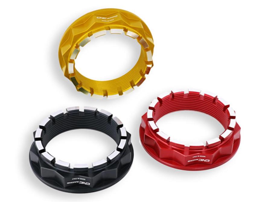 DA501 - CNC RACING Ducati Rear Wheel Axle Nut bi-color (right) – Accessories in the Motoraider Motorcycle Aftermarket Accessories and Parts Online Shop