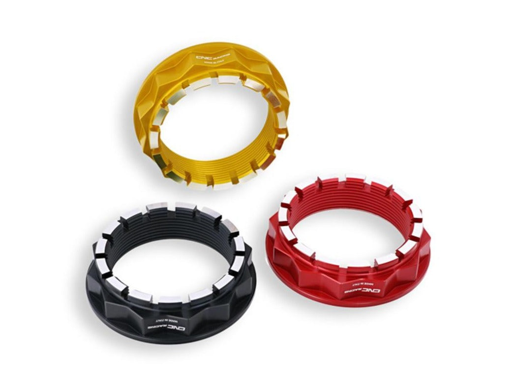 DA501 - CNC RACING Ducati Rear Wheel Axle Nut bi-color (right) – Accessories in the Motoraider Motorcycle Aftermarket Accessories and Parts Online Shop