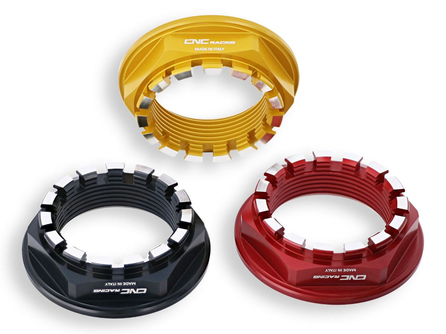 DA502 - CNC RACING Ducati Rear Wheel Nut bi-color (left) – Accessories in the Motoraider Motorcycle Aftermarket Accessories and Parts Online Shop