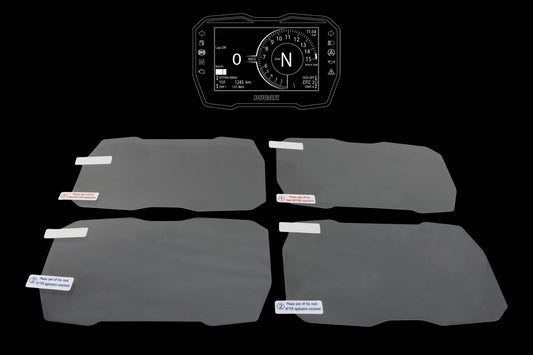 DP012 - CNC RACING Ducati V4 Dashboard Screen Protectors kit – Accessories in the Motoraider Motorcycle Aftermarket Accessories and Parts Online Shop